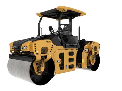 cat skid steer vibratory roller|cat cb8 tandem roller.